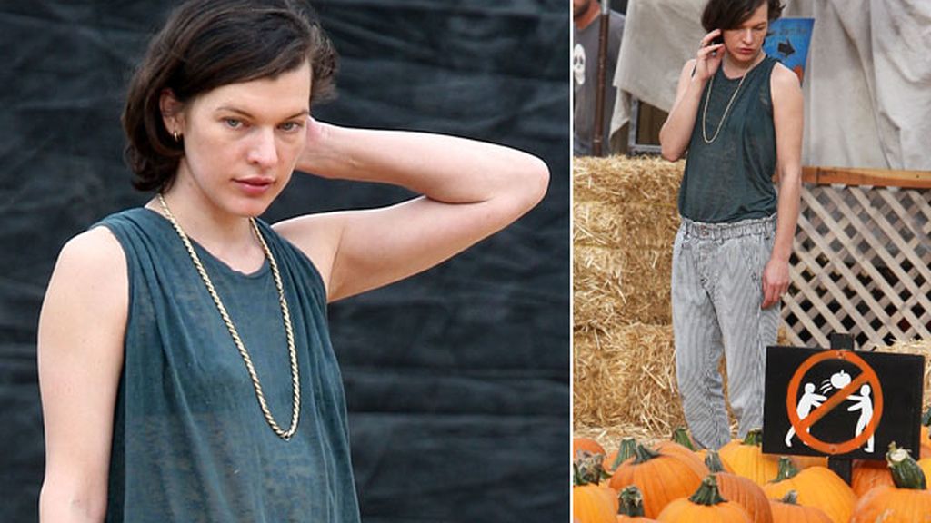 Jovovich te enseña a elegir la calabaza reina