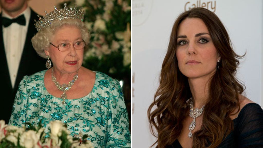 Kate Middleton e Isabel II