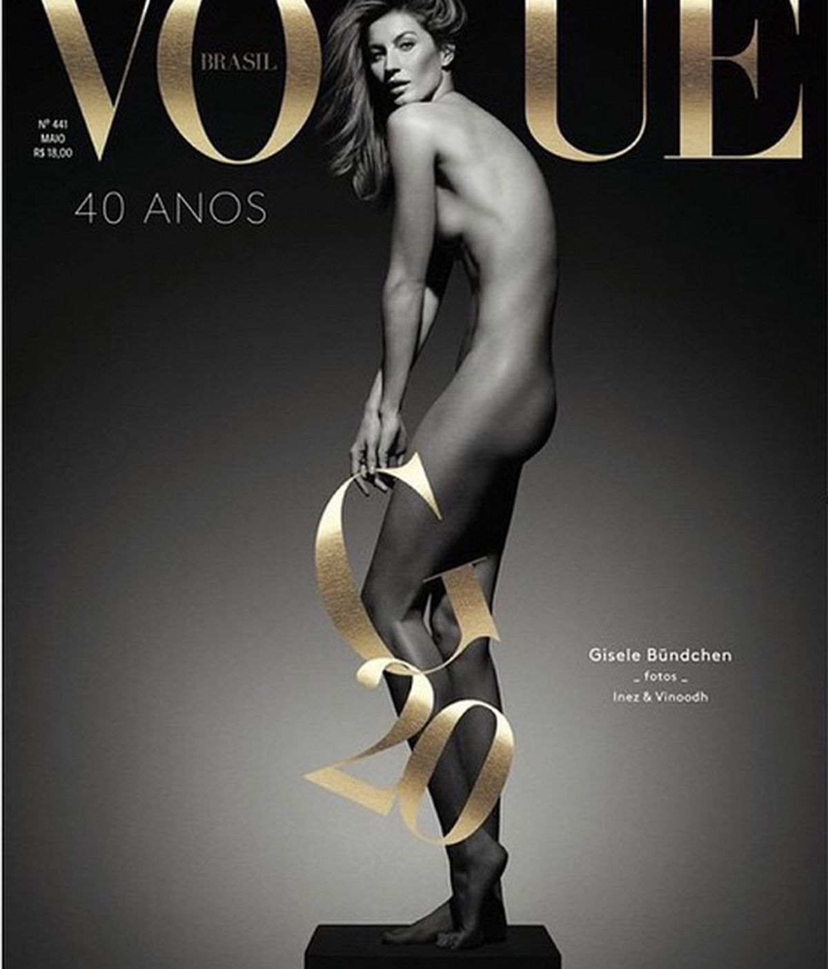 Gisele Bündchen se desnuda para Vogue