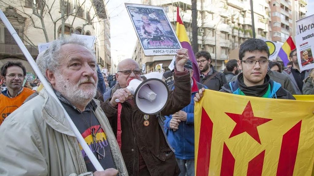 Cita internacional de protestas a las puertas de los juzgados de Palma Mallorca