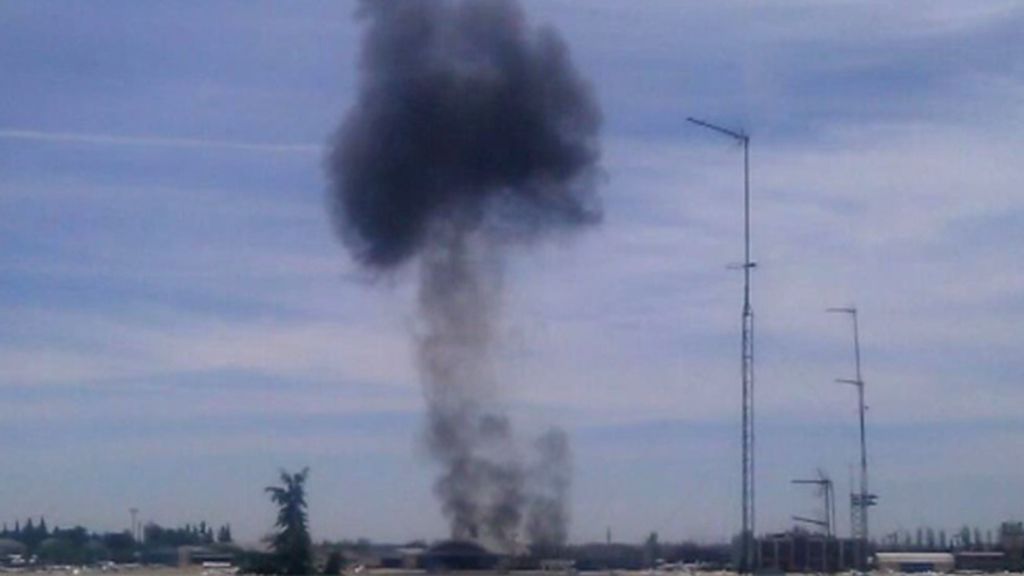 El accidente del avión