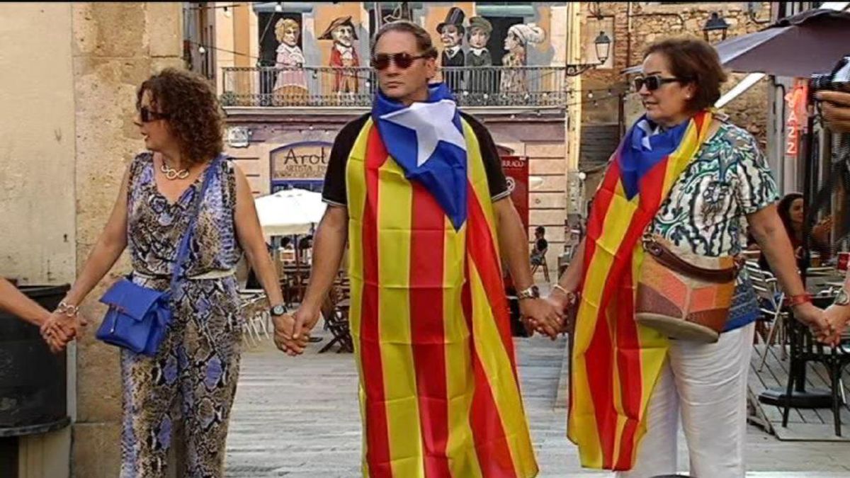 Una gran cadena humana será la protagoniasta de Diada catalana