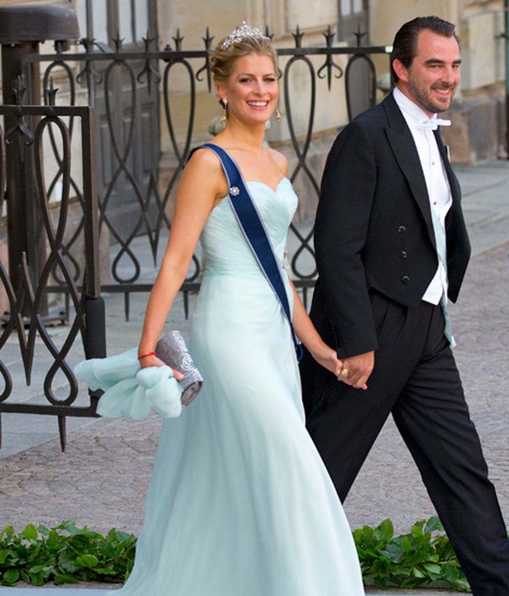 La princesa Tatiana y el príncipe Nikolaos