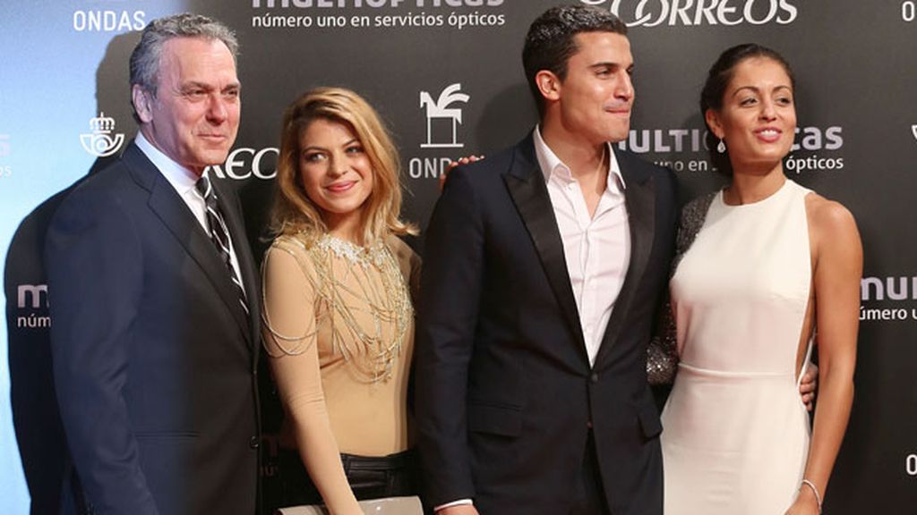 Los actores de 'El Príncipe', premiada como serie del año