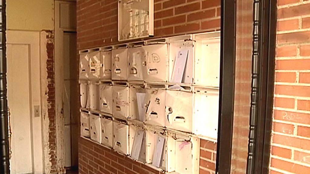 Estado de uno de los bloques de piso que visitamos