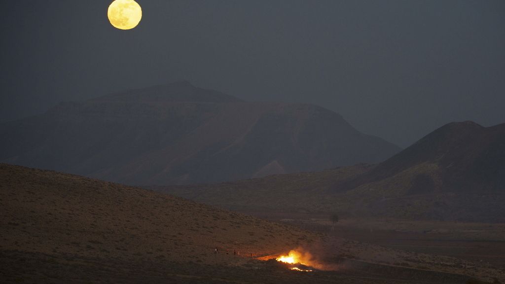 'Superluna' en Fuerteventura