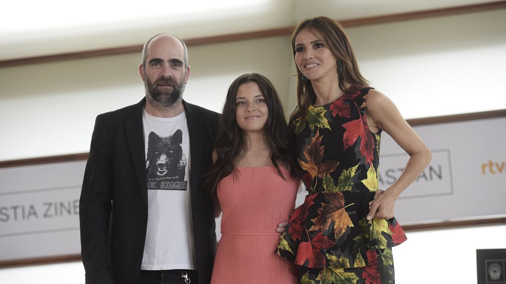 Luis Tosar, Paula del Río y Goya Toledo en el photocall de "El Desconocido"