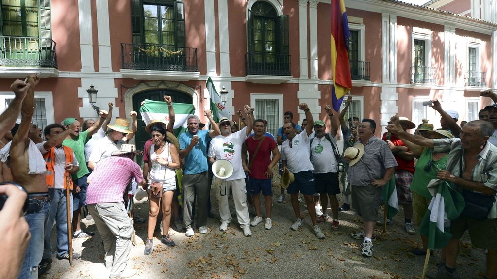 El sindicato de Gordillo ocupa una finca en Córdoba
