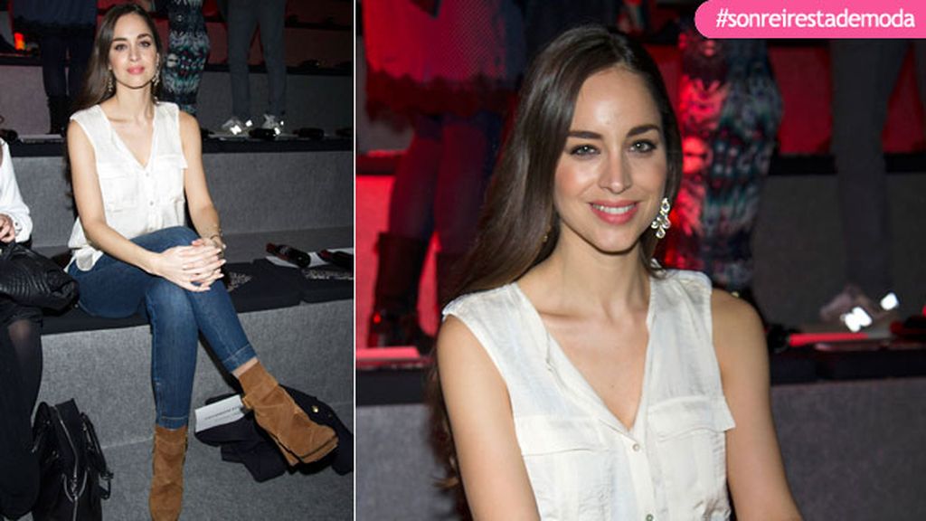 Lorena Van Heerde en el desfile de AA de Amay