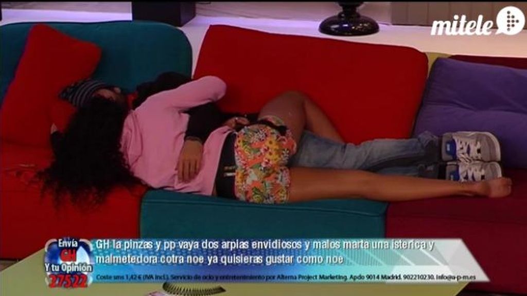 Noe y Aless, cada vez más juntos