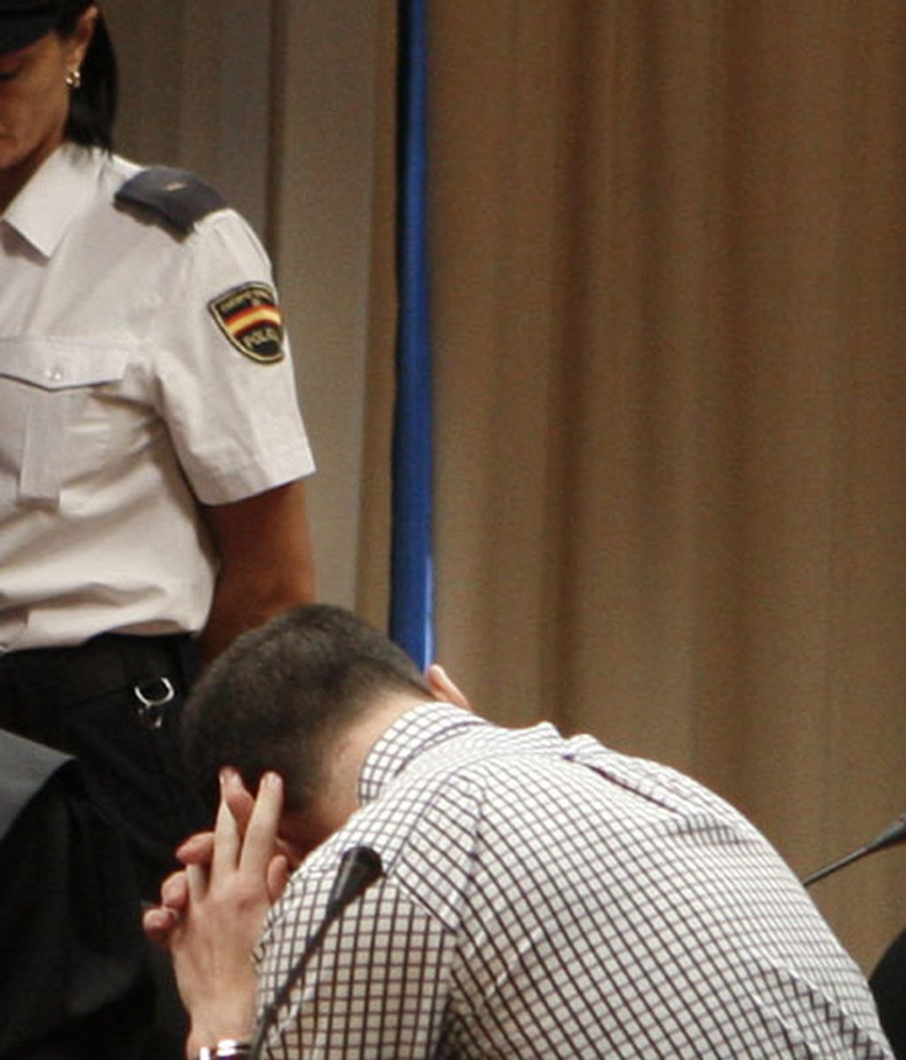 Josué Estébanez en el juzgado