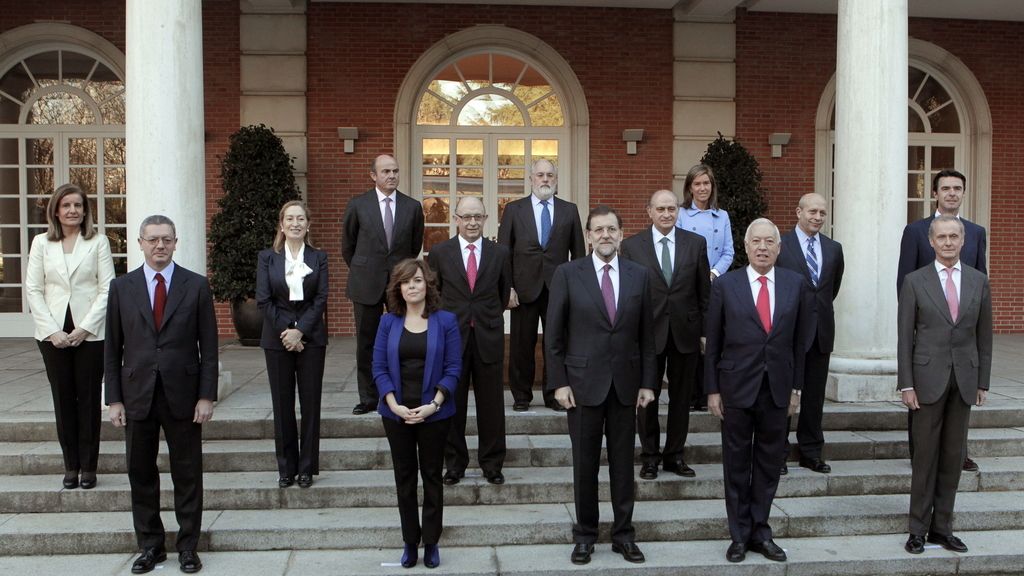 Primer Consejo de Ministros del Gobierno del PP