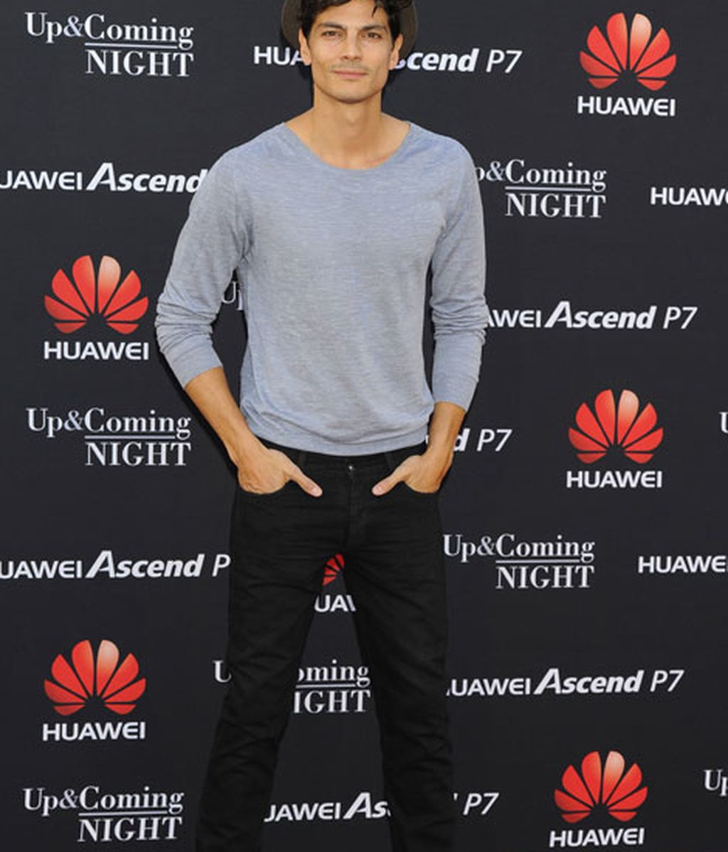 El modelo Javier de Miguel no se perdió la fiesta