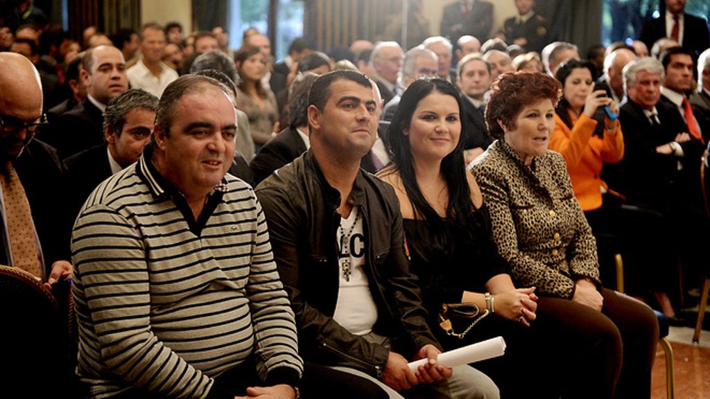 El anillaco de Irina Shayk en la entrega de la Bota de Oro a Cristiano Ronaldo