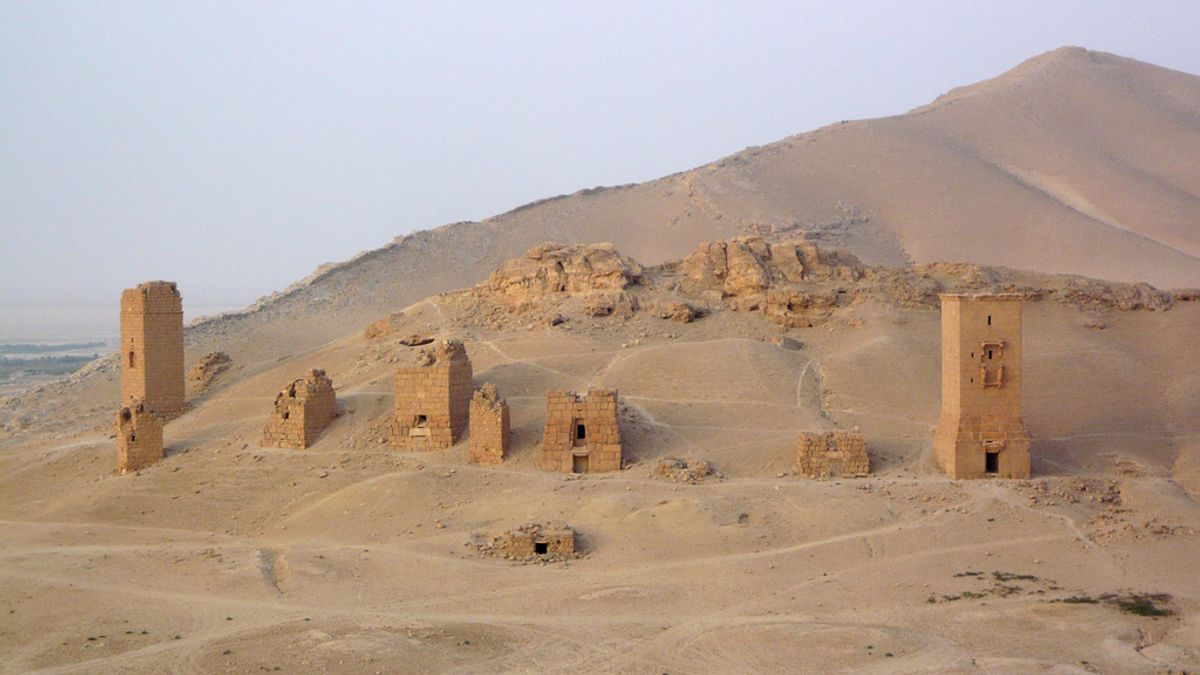 El Estado Islámico destruye tres tumbas torre en Palmira