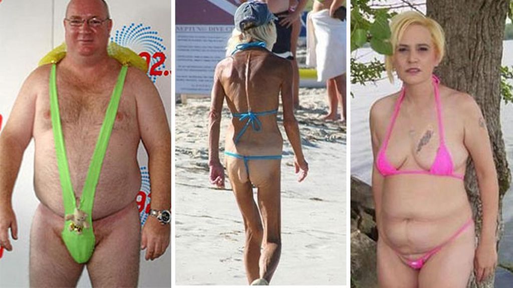 Cuerpazos en la arena