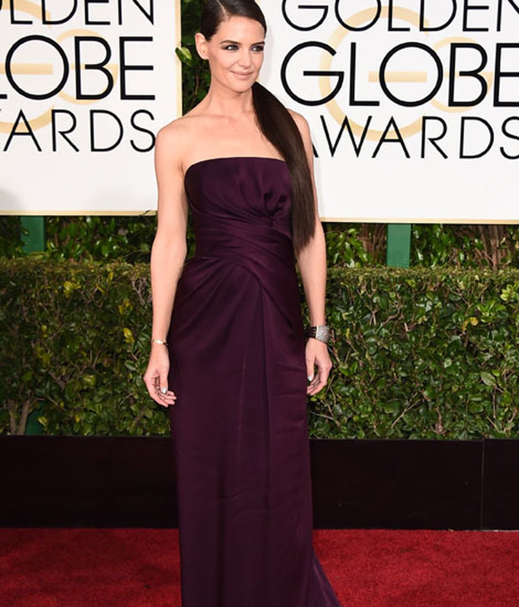 Las actrices arriesgan poco en la alfombra roja de los Globos de Oro