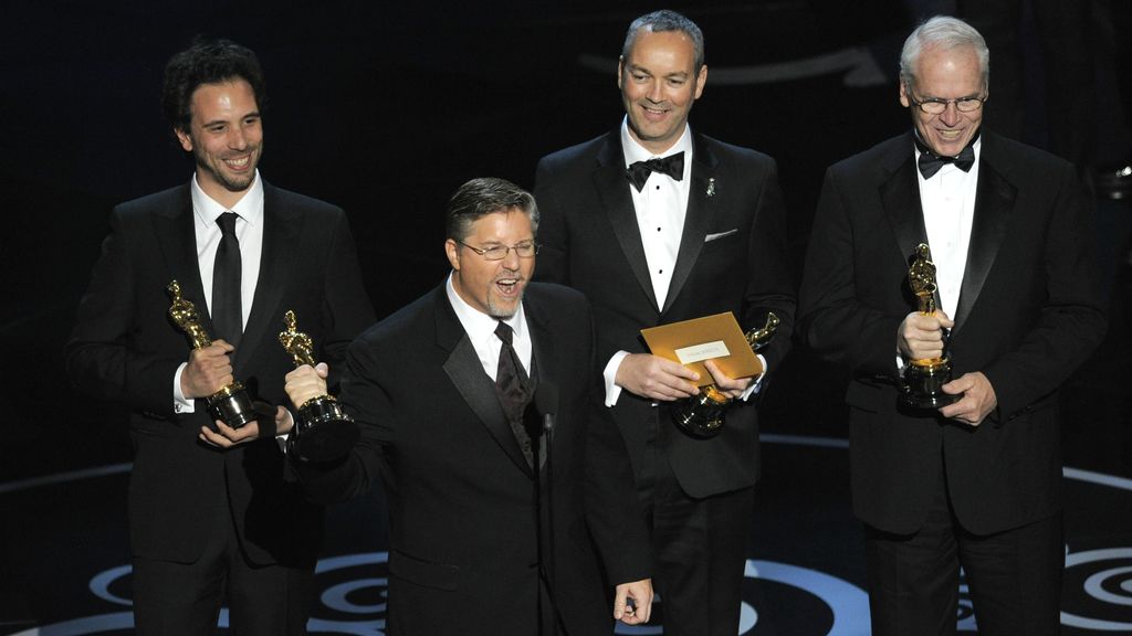 El equipo de 'La vida de Pi' recibe el Oscar a los Mejores efectos especiales