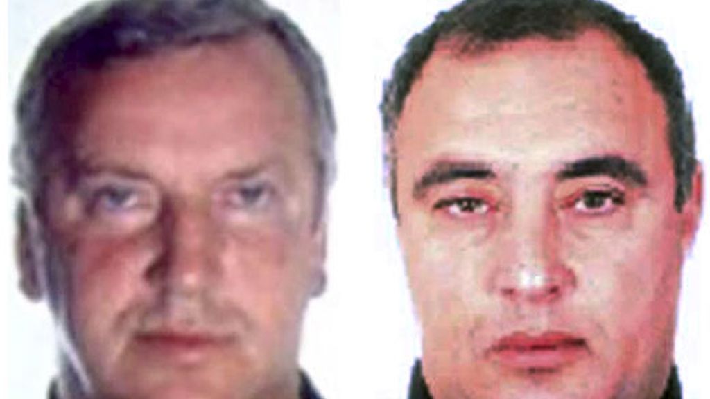 Los mafiosos rusos Gennadios Petrov (izda), y Vitali Idrilov (dcha)