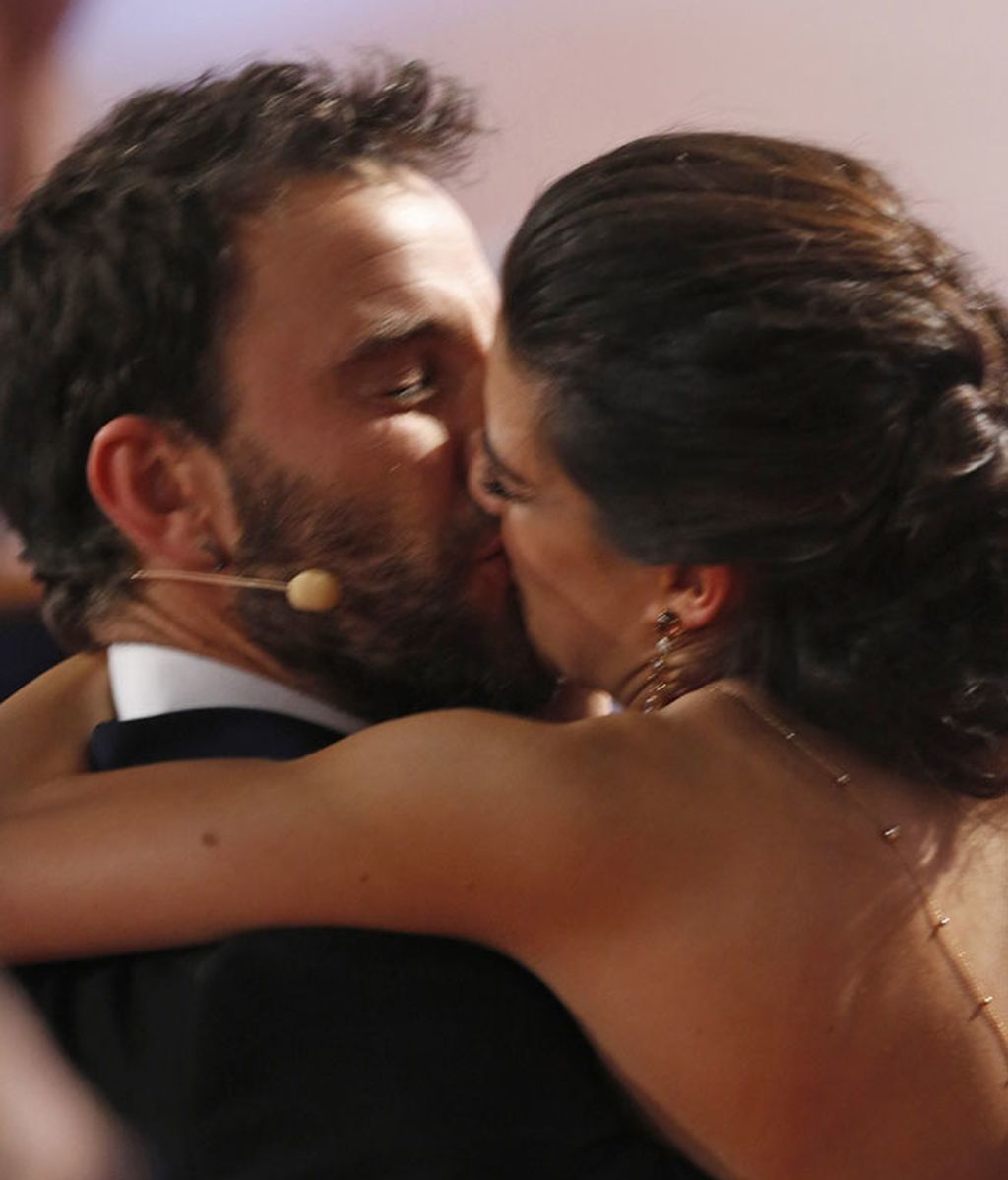 Los actores protagonizaron el momentazo de la noche