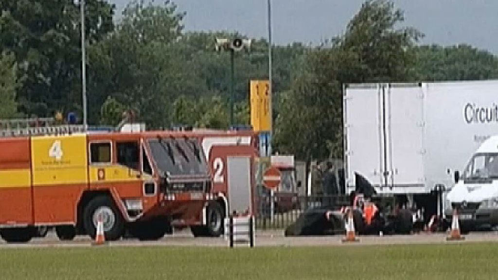 María de Villota sufrió un accidente en el que perdió un ojo el 3 de julio de 2012