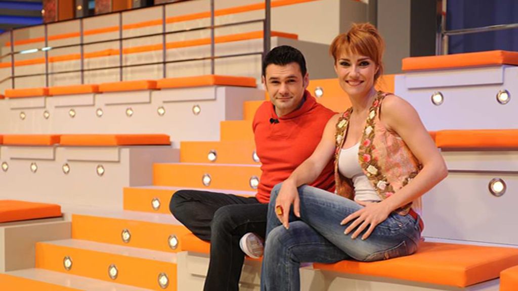 Iñaki López y Marina Lozano en los crono-asientos