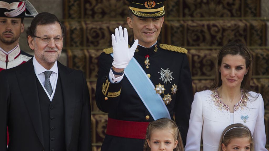 Rajoy, de chaqué largo
