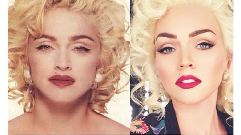 Maquillaje camaleónico: La mujer que se transforma en una 'celebrity' cada día