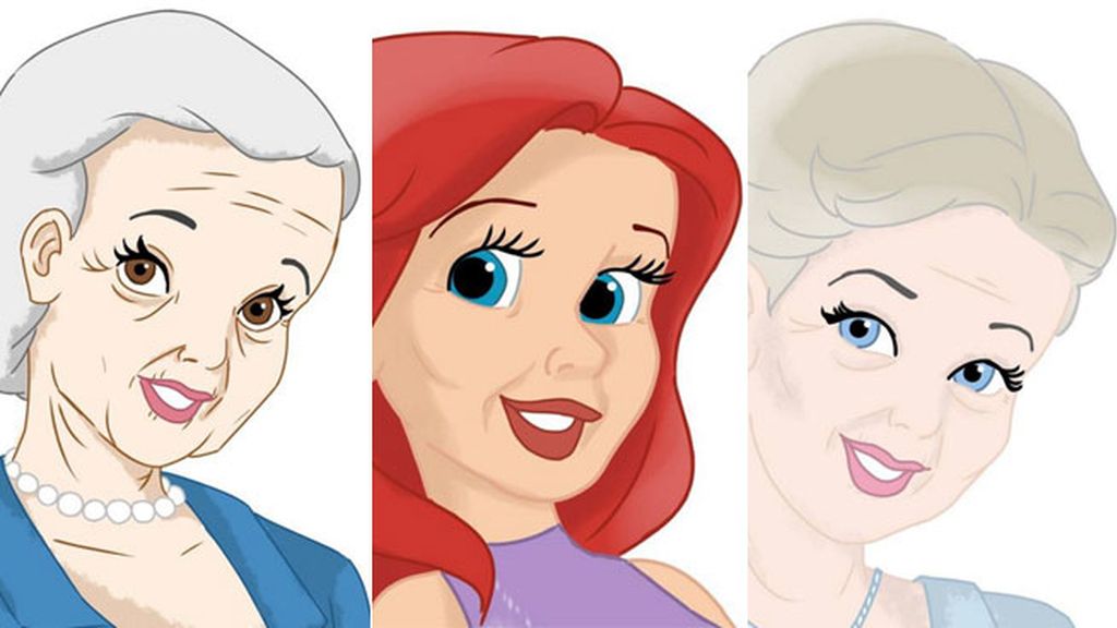 Las princesas Disney se hacen mayores, así lucirían en plena madurez