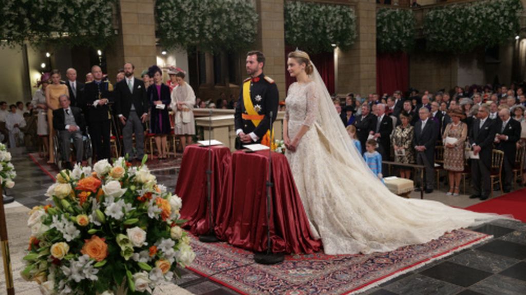 La boda religiosa de Guillermo de Luxemburgo y Stephanie de Lannoy