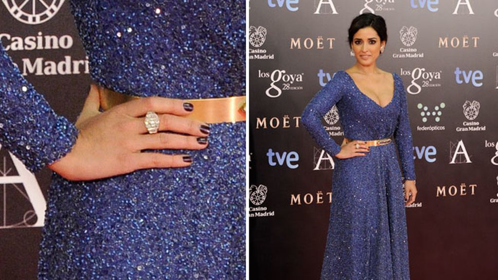 Inma Cuesta llevó joyas de Bárcena