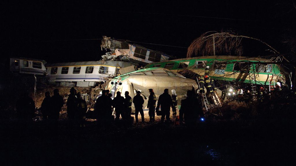 Accidente ferroviario en Polonia