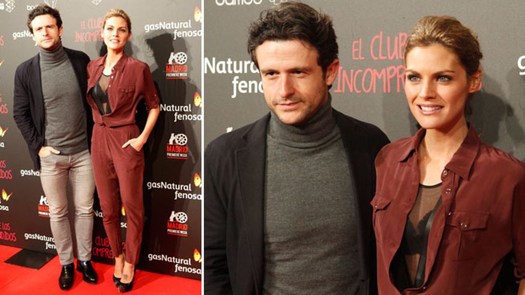 Amaia Salamanca y Diego Martín posaron juntos