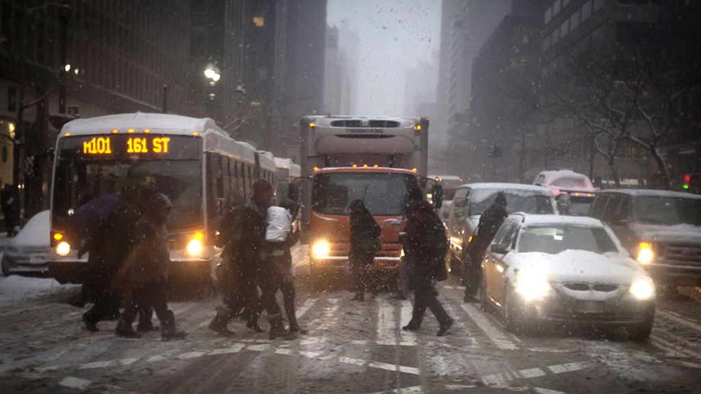 Nueva York, llega la supertormenta de nieve