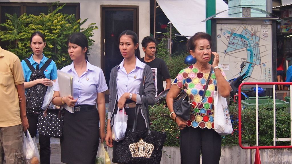 Mujeres inesperadas en las calles de Bangkok