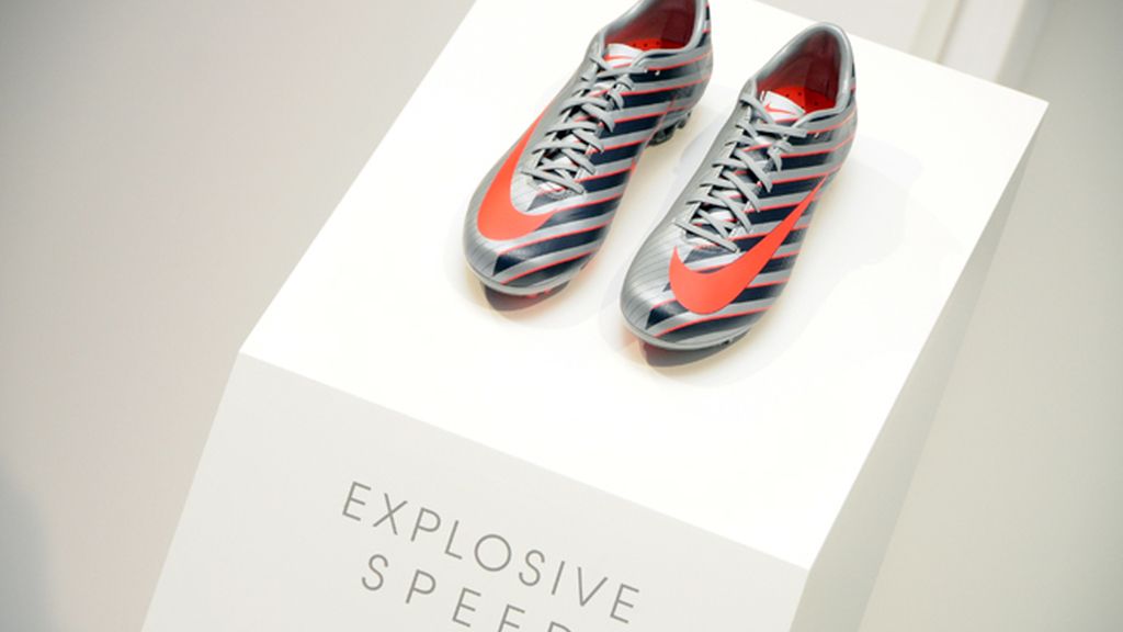 Cristiano Ronaldo, como un niño con zapatos nuevos