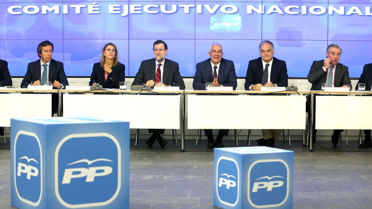 Rajoy preside el Comite Ejecutivo del PP