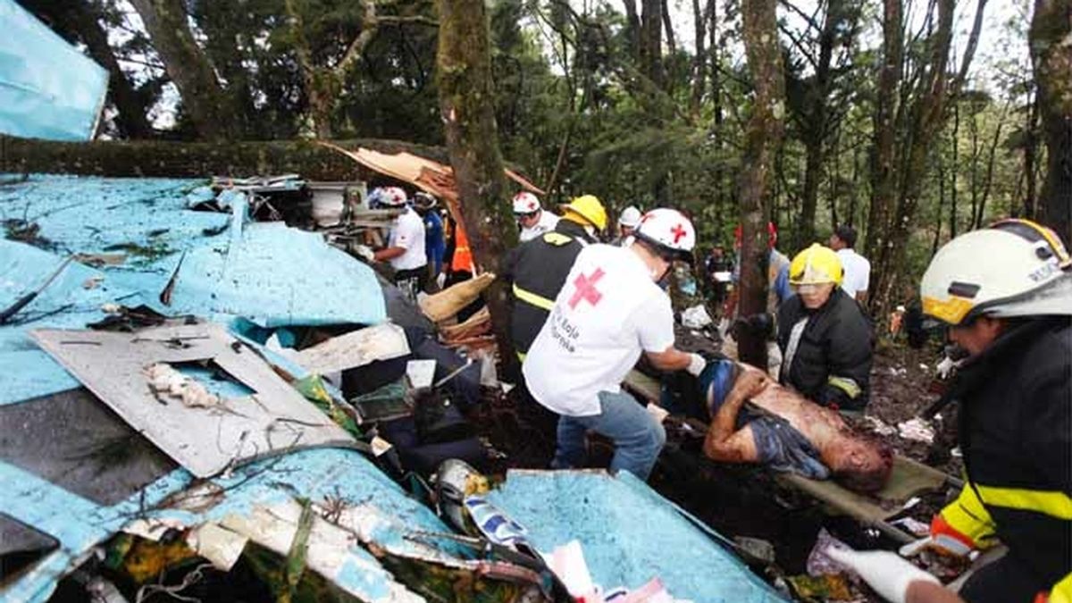 Accidente de avión en Honduras