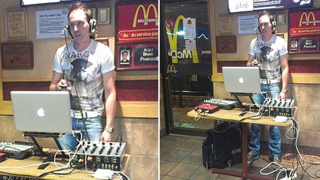 Comer con algo de música