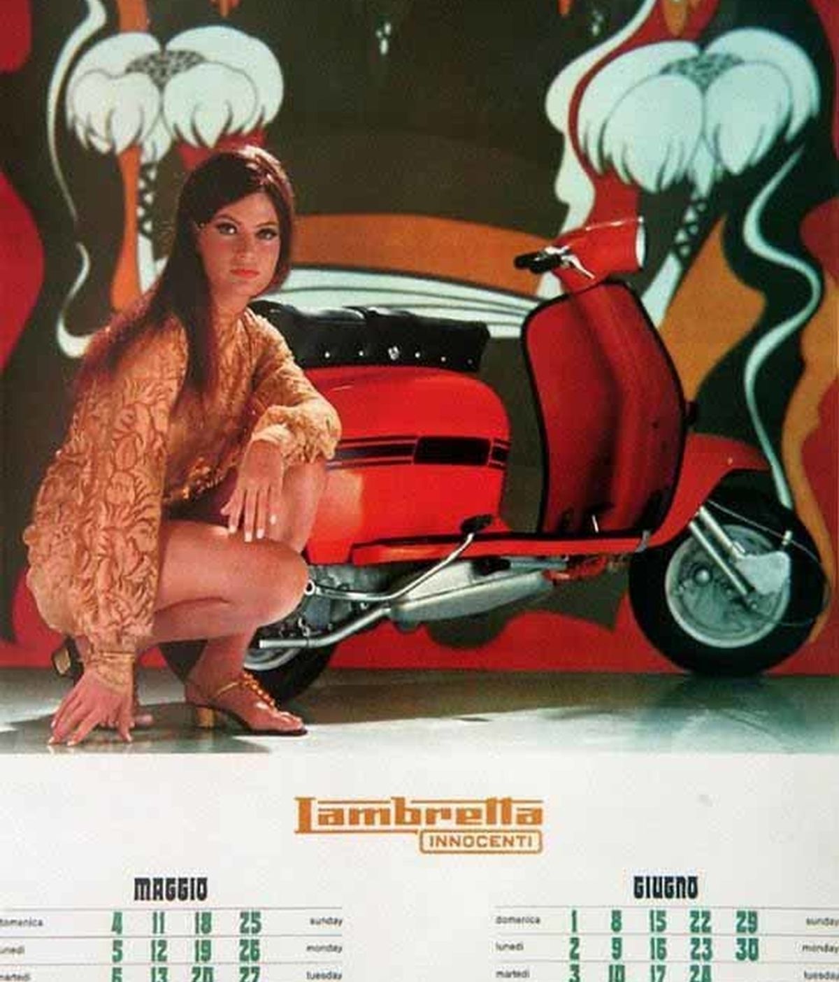 Lambrettas y moda en los sesenta