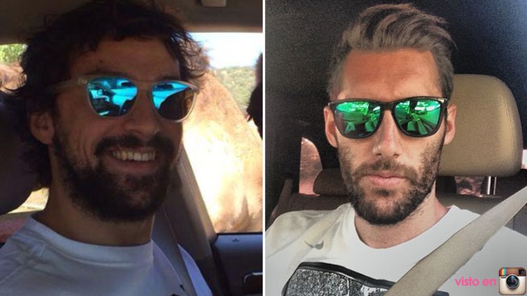 Lucen el complemento del verano, las gafas de espejo