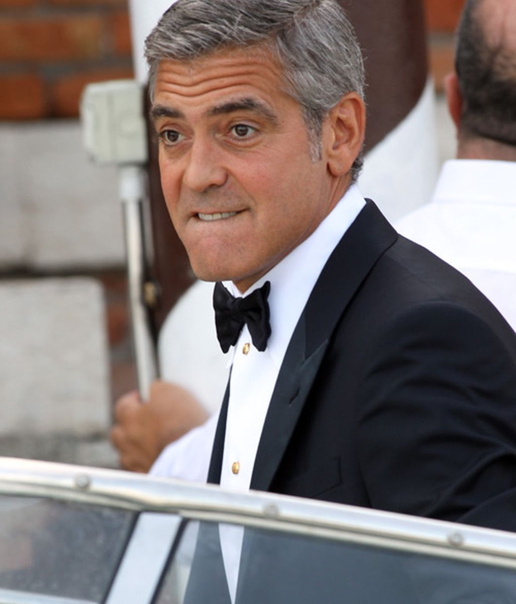 Clooney juega en Venecia con la línea roja entre el galán y el gañán