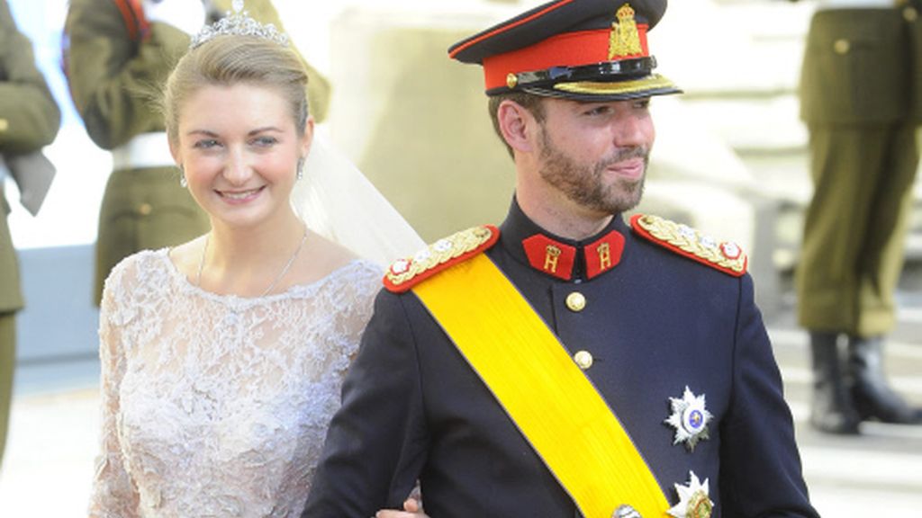 La boda religiosa de Guillermo de Luxemburgo y Stephanie de Lannoy