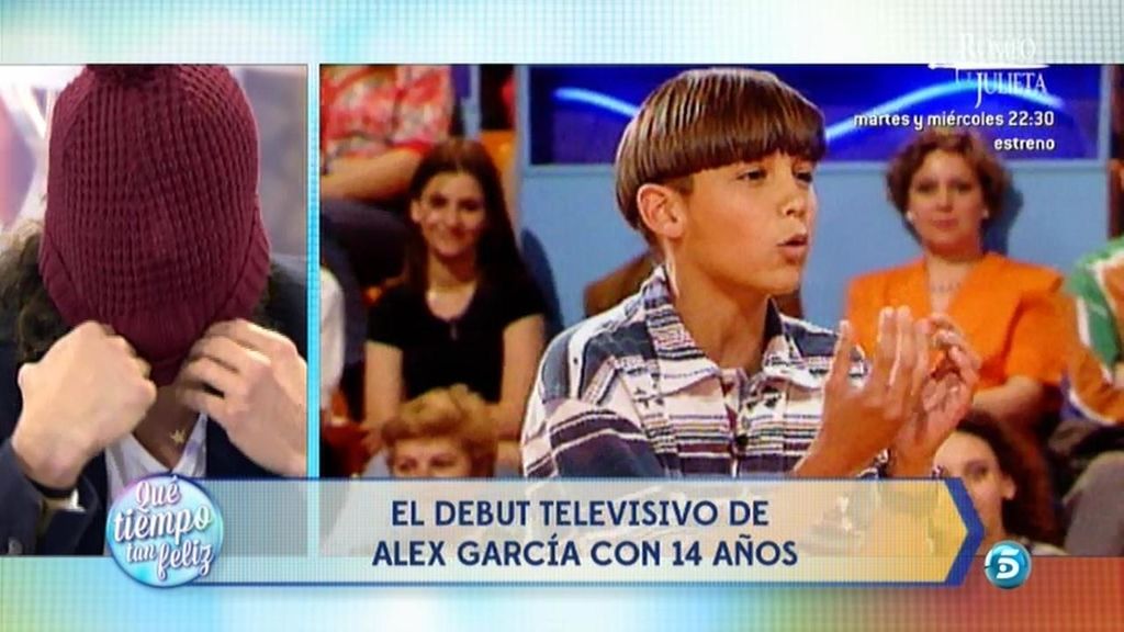 El nuevo 'look' de Álex García