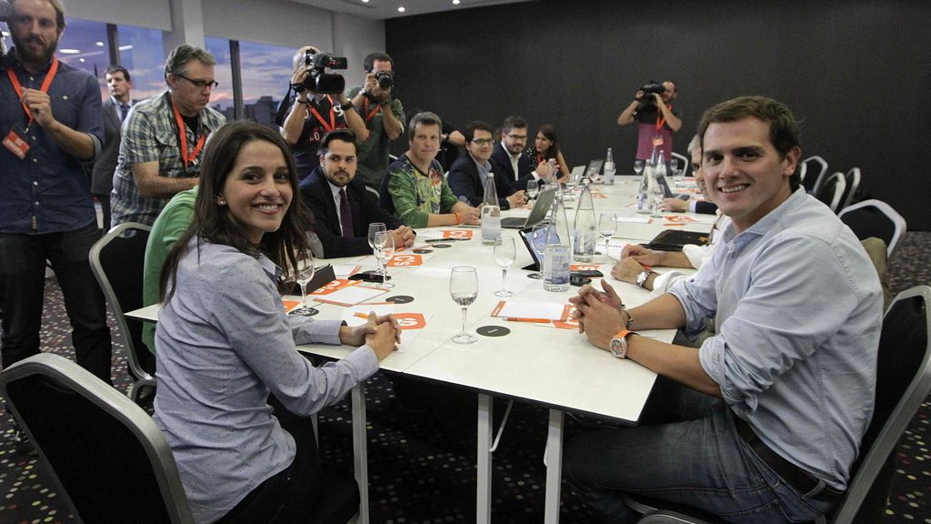 Noche electoral en Ciutadans