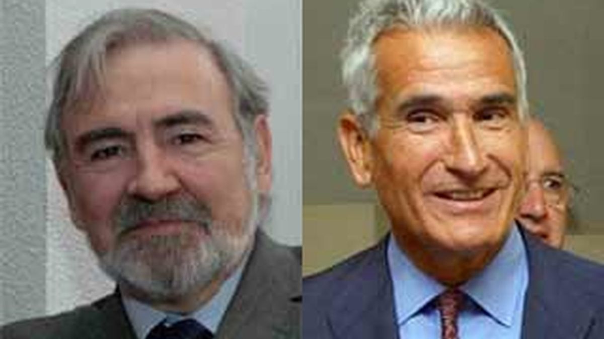Juan Manuel Eguiagaray y Rafael Vera, en una imagen de archivo. Juan Manuel Eguiagaray y Rafael Vera, en una imagen de archivo.