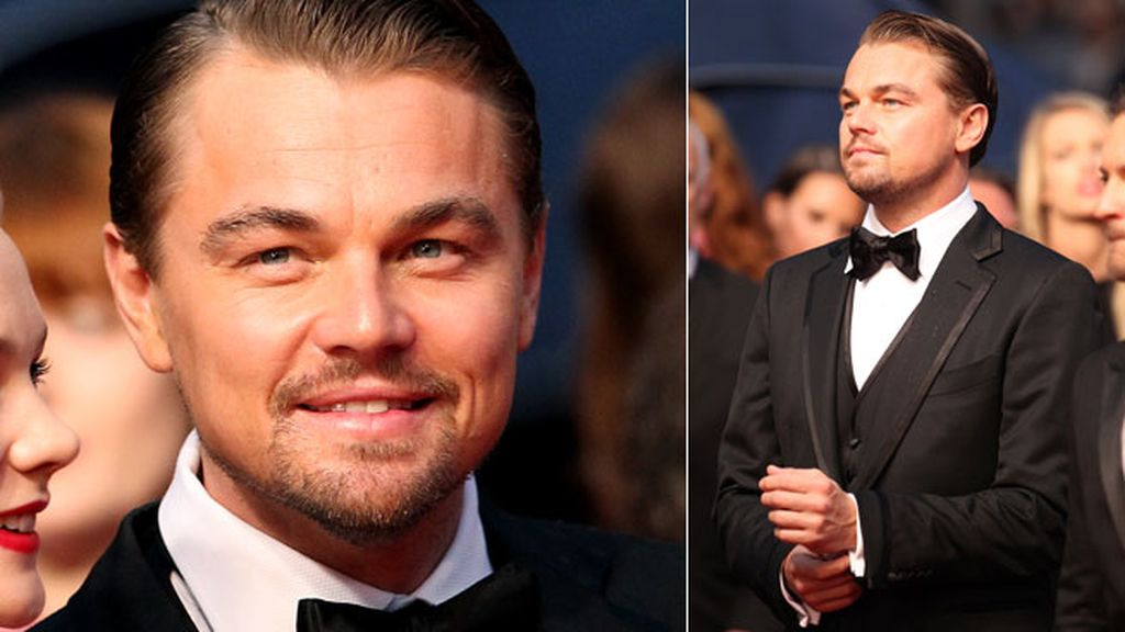 Leonardo DiCaprio, protagonista de la noche por su última película, 'El Gran Gatsby'