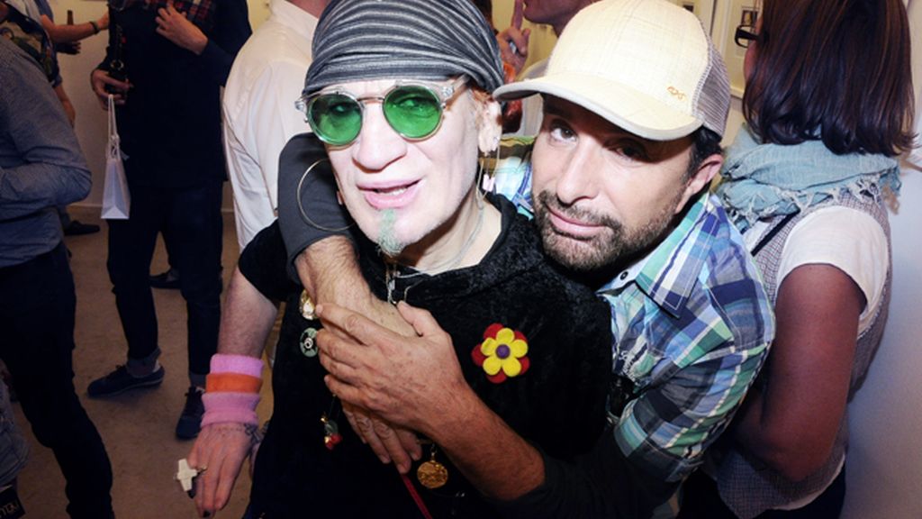 El siempre sorprendente Paco Clavel acudió con su amigo José Manuel Parada