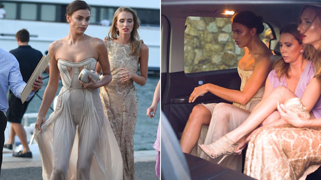 Irina, Orlando Bloom y el supuesto nuevo amor de DiCaprio, en su fiesta solidaria