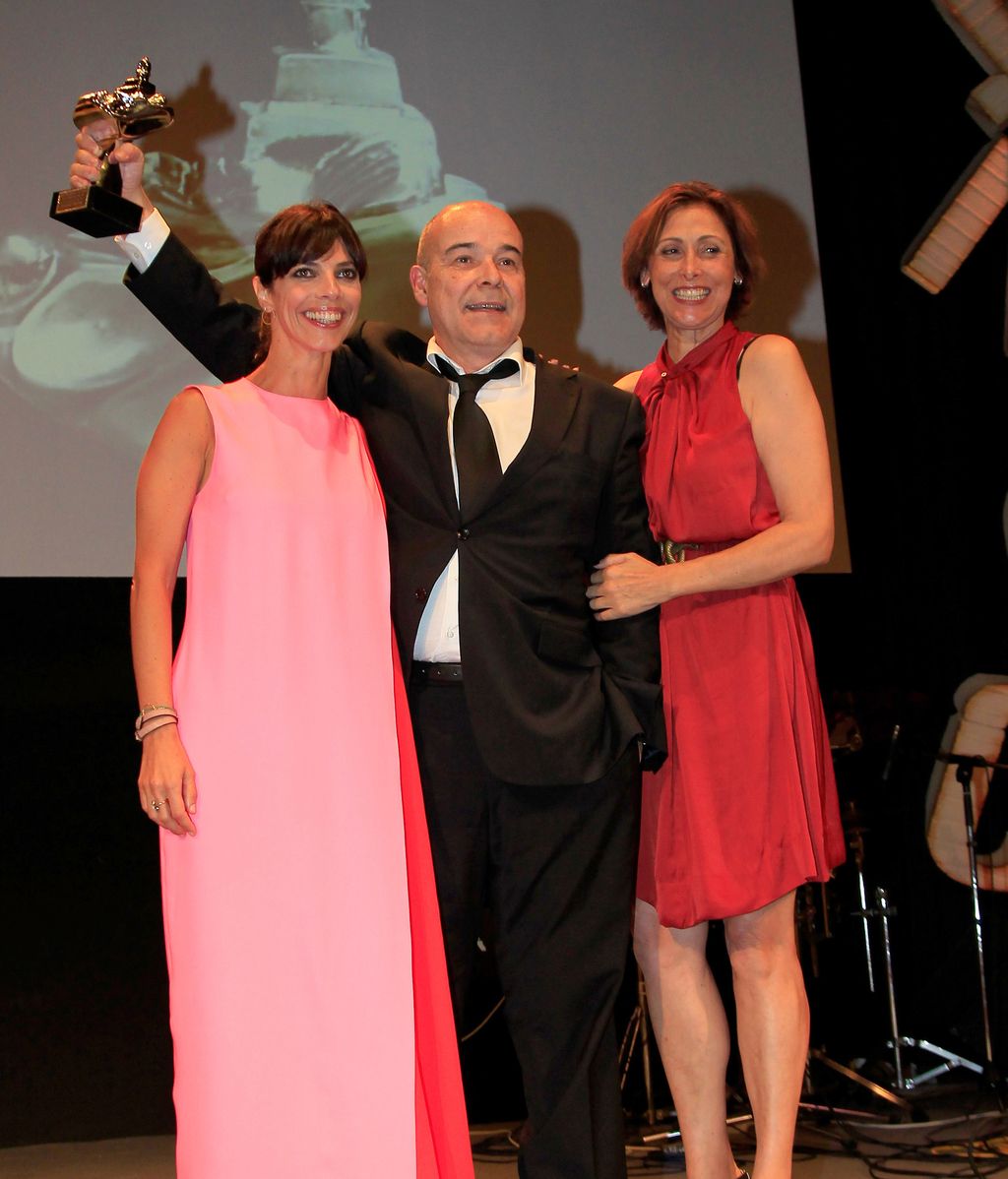 Antonio Resines recoge su premio, el Faro Homenaje